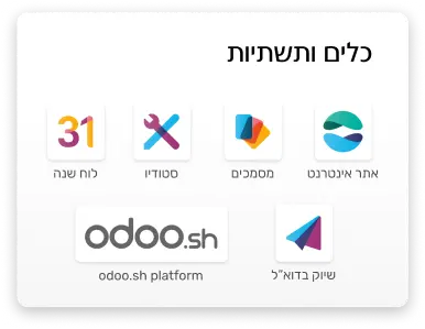 לוגואים של יישומים שונים ואודו